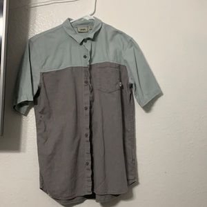 Boys Vans Button Up Dress Shirt
